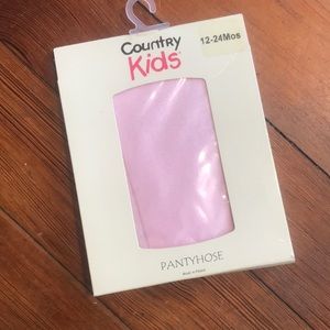 Pale pink toddler tights 🩰